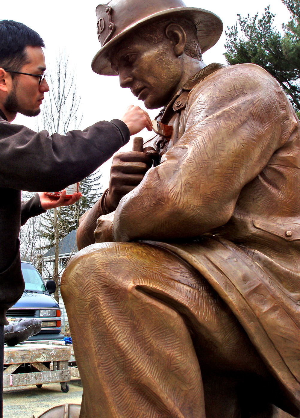 Custom Finishes & Patinas for Sculpture Skylight Studios Inc.